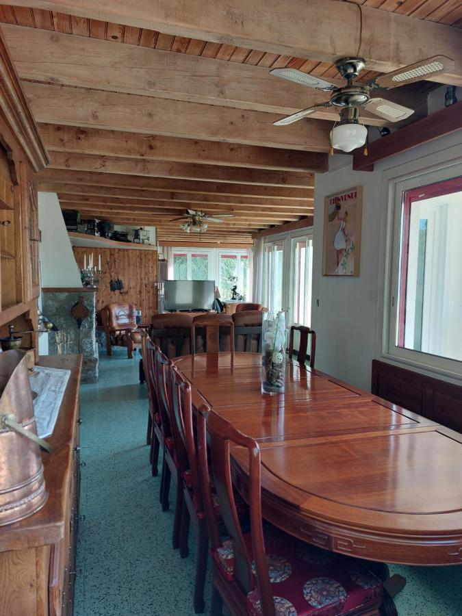 Chalet 14 pers avec vue panoramique et piscine chauffée Genolhac Extérieur photo