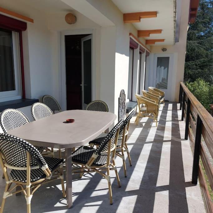 Chalet 14 pers avec vue panoramique et piscine chauffée Genolhac Extérieur photo