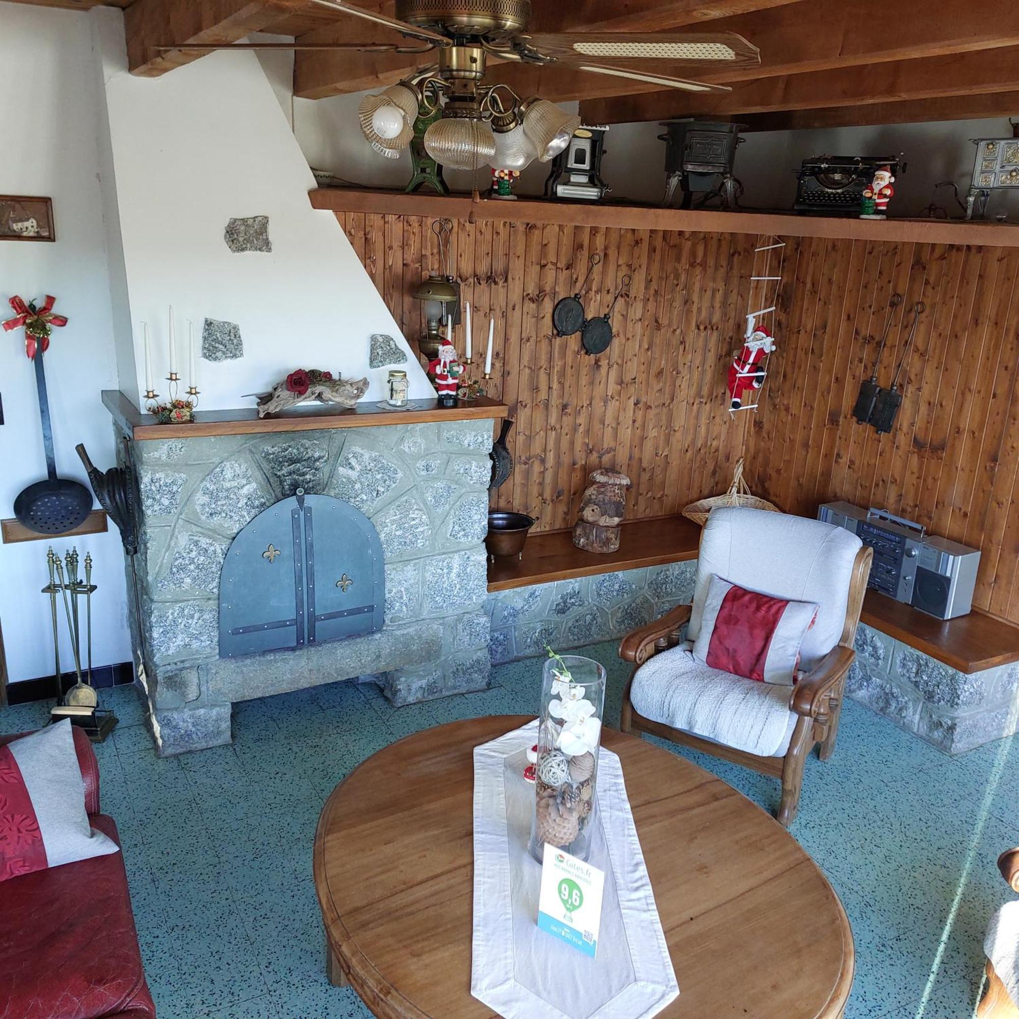 Chalet 14 pers avec vue panoramique et piscine chauffée Genolhac Extérieur photo